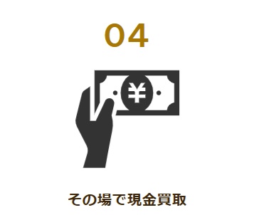 バイセル店舗買取流れその場で現金買取