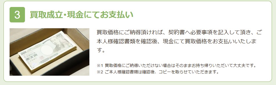 福ちゃん買取step6