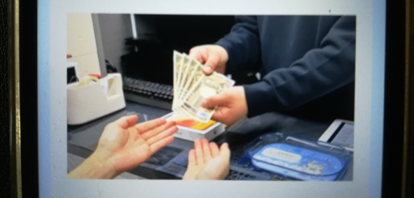 代金受取・取引完了
