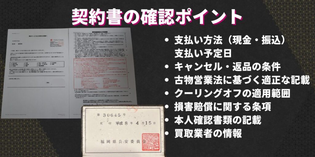 契約書の確認ポイント